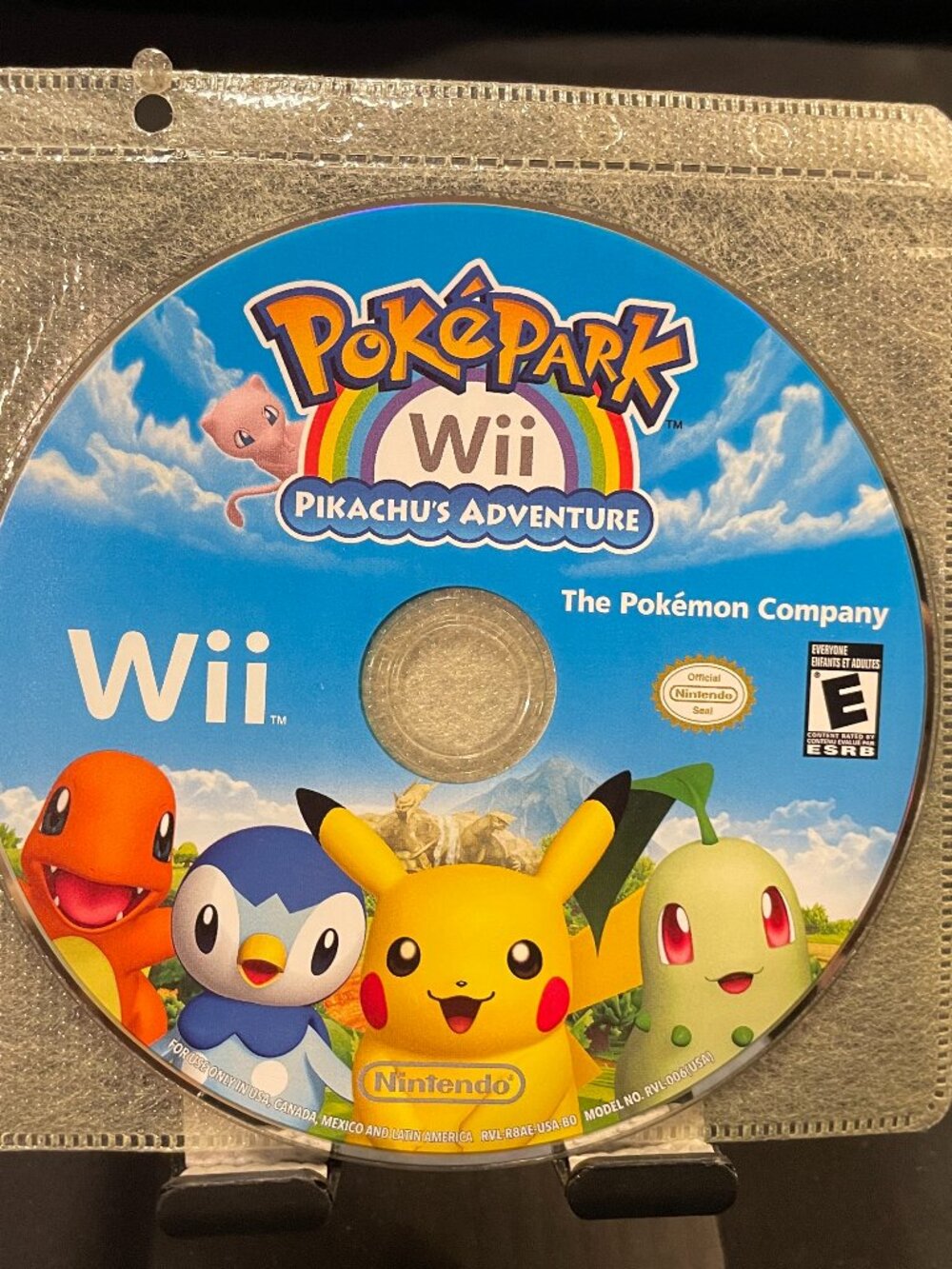 Wii Poképark Pikachu's Adventure